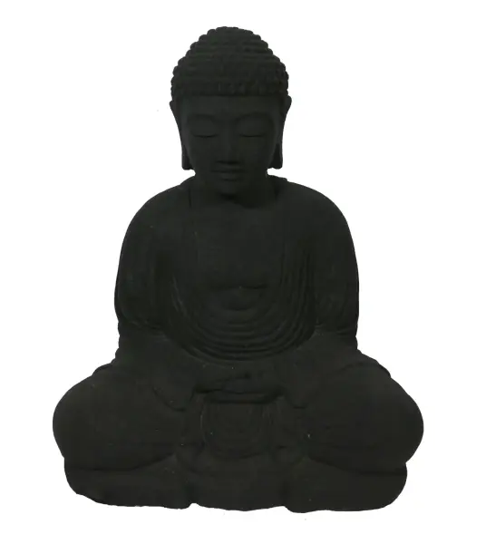 Product image 1 of the product “Seated Buddha - Japan 40cm, black ”